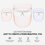 GOHIGK LED Light Therapy Facial Mask Device