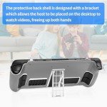 Crystal Clear Kickstand Case for Steam Deck