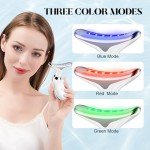 Neck Face Massager with Vibration & Color Modes