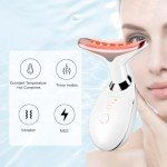 Neck Face Massager with Vibration & Color Modes