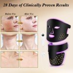 YOEYOU Rechargeable Red Light Therapy Mask for Skincare