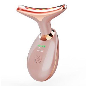 7-in-1 Portable Facial Massager in Rose Gold