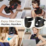 YOEYOU Rechargeable Red Light Therapy Mask for Skincare
