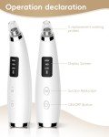 Blackhead Remover Vacuum with 3 Suction Levels