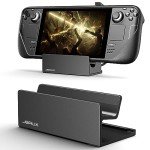 JSAUX Steam Deck Dock with Frosted Case