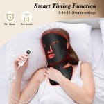 YOEYOU Rechargeable Red Light Therapy Mask for Skincare