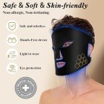 YOEYOU Rechargeable Red Light Therapy Face Mask