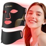 FOLOKE LED Light Therapy Face & Neck Mask