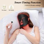 YOEYOU Rechargeable Red Light Therapy Face Mask