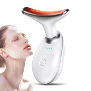 Neck and Face Massager with Vibration for Skincare