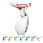 7-Color LED Facial Massager with Red Light Therapy