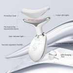 7-Color LED Facial Massager with Red Light Therapy