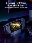 JSAUX Steam Deck Dock with Frosted Case