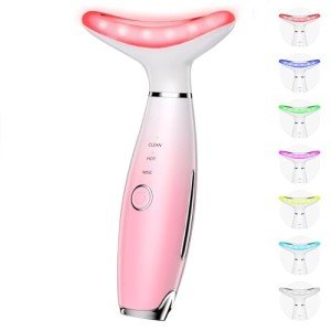 Dopsikn 7 Color Facial Massager with Red Light