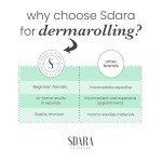 Sdara Derma Roller Microneedling Tool with Case