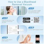 Blackhead Remover Vacuum with Camera & Suction Heads