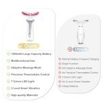 7-in-1 Portable Facial Massager for Skin Care