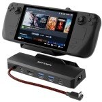 WAVLINK 6-in-1 Dock for Steam Deck & More