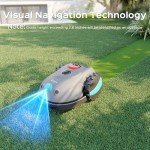 YARDCARE V100 Robotic Lawn Mower with Vision Navigation