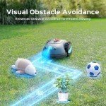 YARDCARE V100 Robotic Lawn Mower – Smart & Quiet