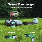 Smart Robotic Lawn Mower with App Control