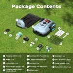 Smart Robotic Lawn Mower with App Control
