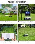Wireless Robot Lawn Mower - 0.9 Acre, Smart Control