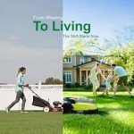 Smart Robot Lawn Mower with AI Navigation