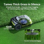Smart Robot Lawn Mower with AI Navigation