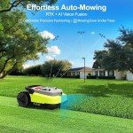 Smart Robot Lawn Mower with AI Navigation