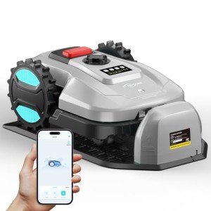 Smart App-Controlled Robotic Lawn Mower