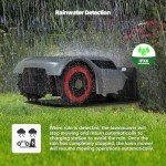 Smart Robotic Lawn Mower for 0.25 Acre Yards