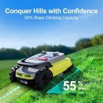 Smart Robot Lawn Mower with AI Navigation