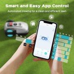 Smart App-Controlled Robotic Lawn Mower