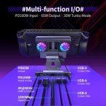 6-in-1 Docking Station for Steam Deck & ROG