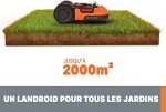 WORX Landroid L WR155E Robotic Lawnmower, 2000 m²