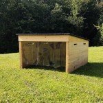 AM Robots Lawn Mower Storage Shed - The Cube
