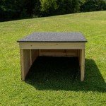 AM Robots Lawn Mower Storage Shed - The Cube