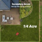 PowerSmart 20V Smart Robot Lawn Mower 1/4 Acre