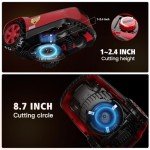 PowerSmart 20V Smart Robot Lawn Mower 1/4 Acre