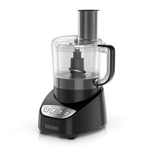 BLACK+DECKER 8-Cup Food Processor with Attachments