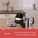 BLACK+DECKER 8-Cup Food Processor with Attachments