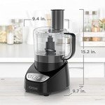 BLACK+DECKER 8-Cup Food Processor with Attachments