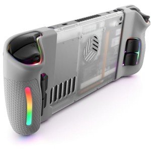JSAUX RGB Transparent Back Plate for Steam Deck