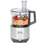 GE 12-Cup Food Processor with Stainless Steel Accessories