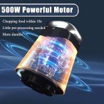 500W Electric Food Processor & Vegetable Chopper