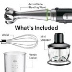 Braun MultiQuick 7 3-in-1 Immersion Blender
