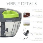 Ourokhome Portable Manual Food Processor Chopper