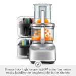 Breville BFP838 16-Cup Stainless Steel Food Processor