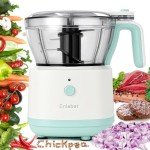 Electric Food Processor & Chopper with Stainless Steel Blade